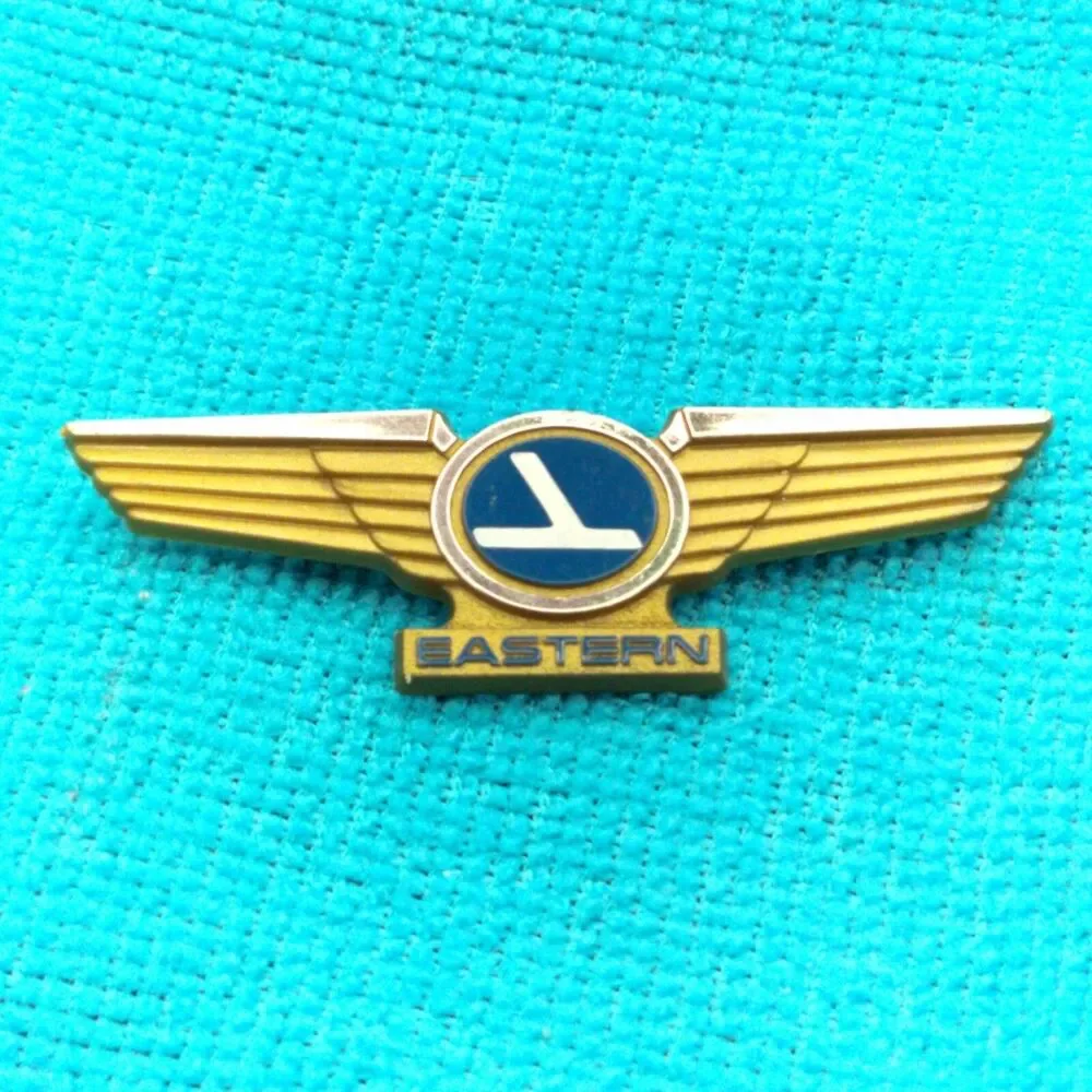 Eastern Airlines Wings Vintage pin Plastic Air Travel Souvenir